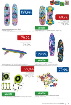 Pogląd oferty "Smyk gazetka" - ważna od 10.03.2026 | Strona: 7 | Produkty: Gra, Deskorolka