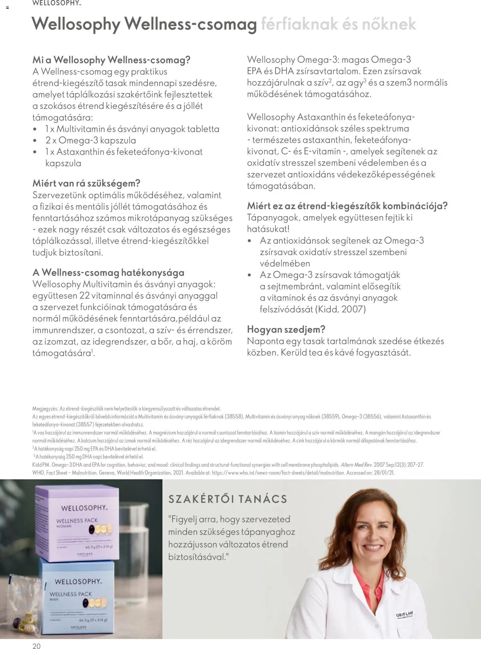 Oriflame akciós ujság - amely érvényes a következő dátumtól: 02.01.2026 | Oldal: 20 | Termékek: Kávé, Tea, Multivitamin