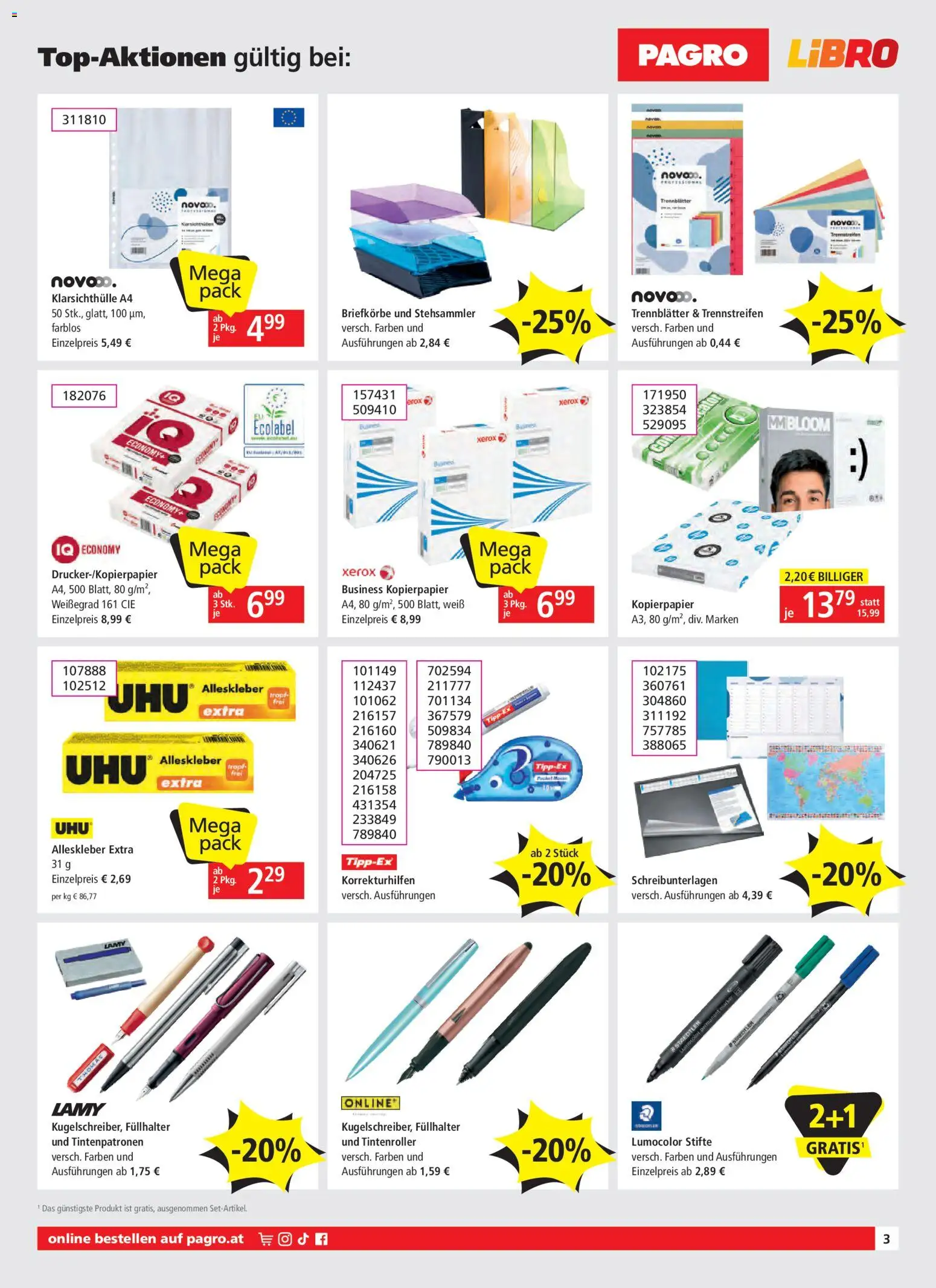 Pagro-Diskont Flugblatt gültig ab 08.01.2026 | Seite: 3