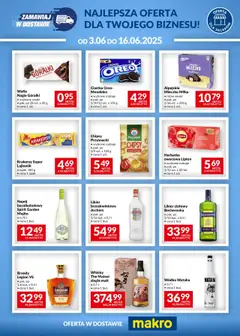 Makro Gazetka - Zamawiaj w dostawach od 03.06.2025 | Strona: 3 | Produkty: Chipsy, Papryka, Becherovka, Krakersy