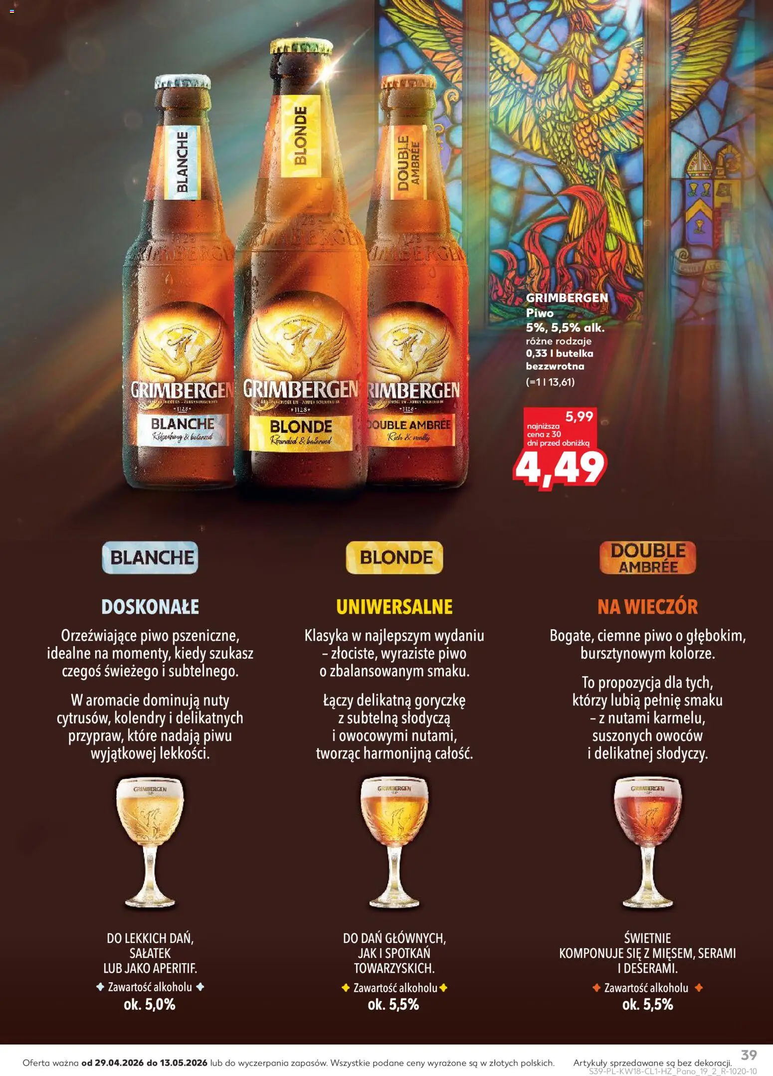 Kaufland Polsko leták - Barek od 29.04.2026 | Strana: 39