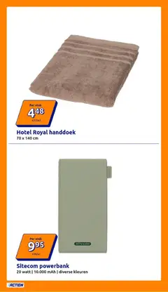 Action folder week 9 - Voorbeeld van een folder van Action, geldig van 25.02.2026 | Pagina: 10 | Producten: Handdoek