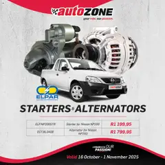 AutoZone specials catalogue – valid from 16.10.2025