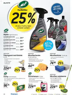 Forhåndsvisning av THANSEN kundeavis gyldig fra 20.03.2026 | Side: 20 | Produkter: Høytrykkspyler, Svamp, Вермішель, Håndtak