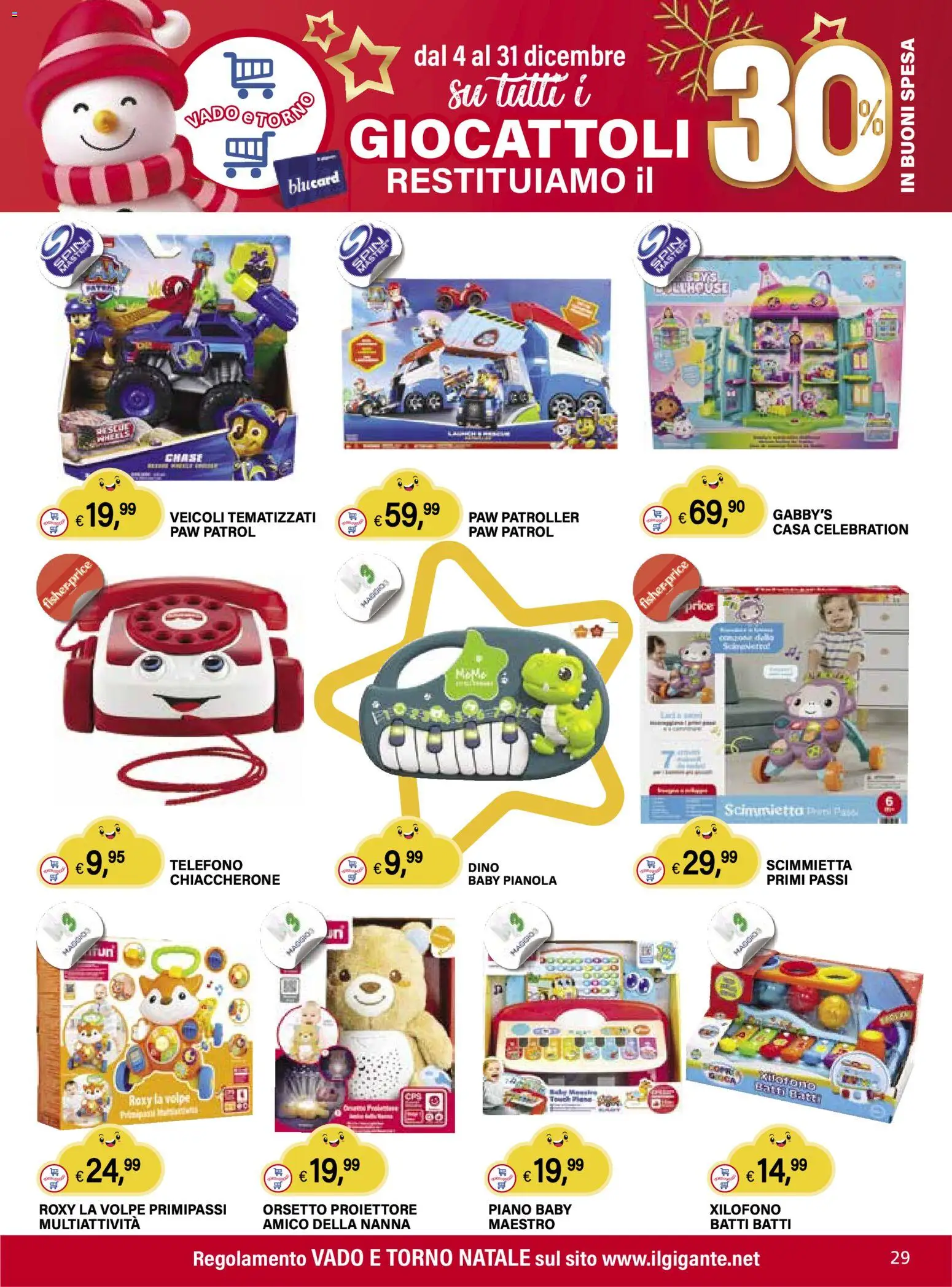 Volantino Il Gigante del 04.12.2025 | Pagina: 29 | Prodotti: Telefono