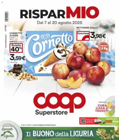 Anteprima del volantino COOP Superstore - Genova catalogo valido a partire dal 07.08.2025