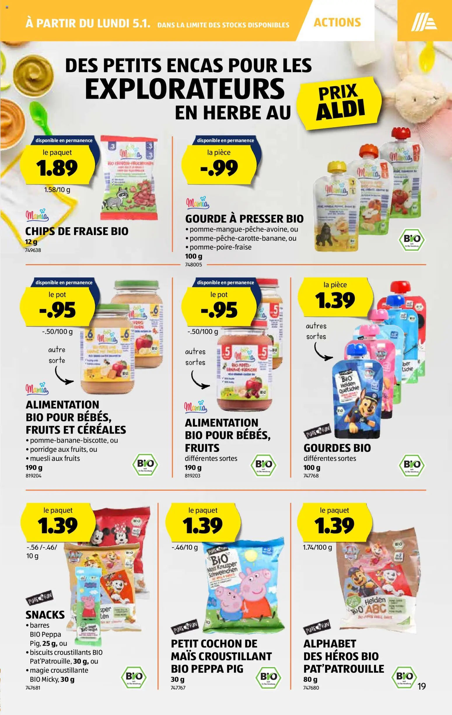 Aldi Aktionen FR – gültig ab 31.12.2025 | Seite: 20 | Produkte: Chips