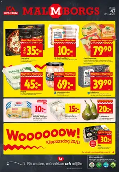 ICA Kvantum - Malmö - Förhandsvisning av reklamblad från butik ICA Kvantum aktuell från 17.11.2025