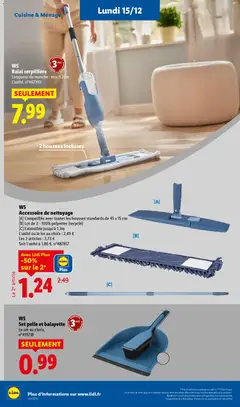 LIDL - Prévisualisation de Set pelle et balayette, Le set au choix. n°491718 valide à partir de 11.12.2025 | Page: 72