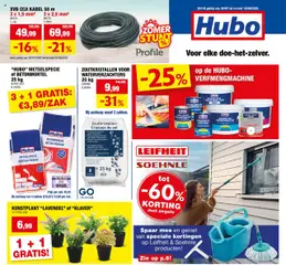 Hubo folder - Voorbeeld van een folder van Hubo, geldig van 30.07.2025
