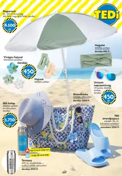TEDi akciós ujság - amely érvényes a következő dátumtól: 13.06.2025 | Oldal: 7 | Termékek: Napszemüveg, Strandpapucs, Strandtáska, Termosz