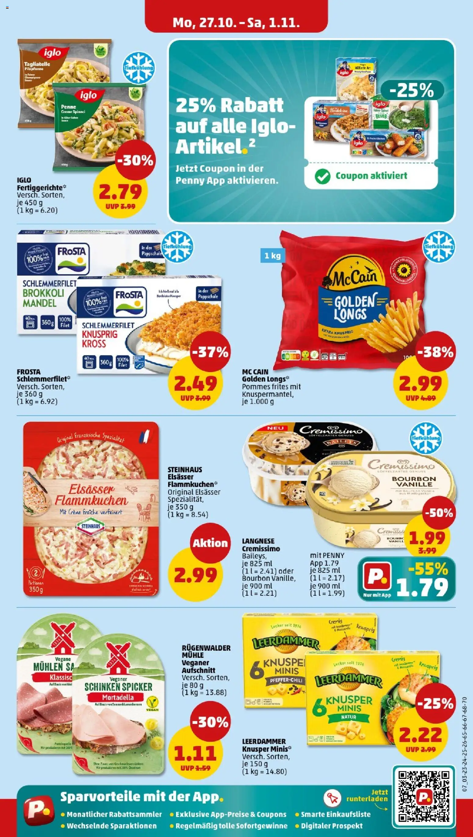 Penny - Hamburg  – gültig ab 27.10.2025 | Seite: 9 | Produkte: Langnese, Iglo, Frosta, Brokkoli