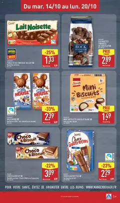 Aldi - Prévisualisation de Aldi catalogue semaine 42 valide à partir de 14.10.2025 | Page: 31 | Produits: Tablette, Noisette, Chocolat, Biscuits