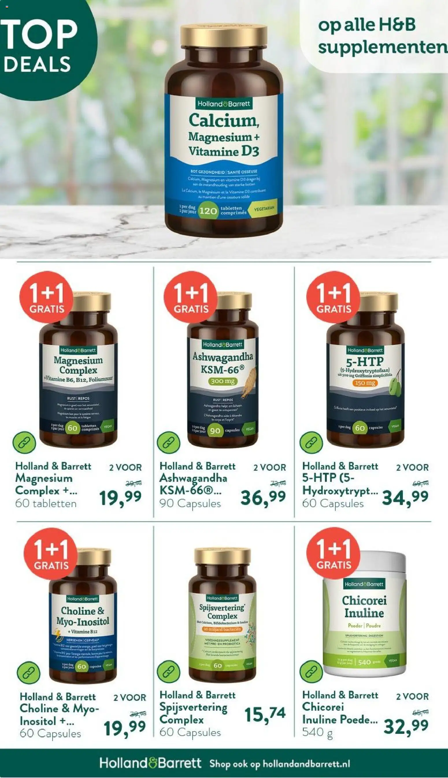 {H1} | Pagina: 16 | Producten: La, Supplementen, Poeder