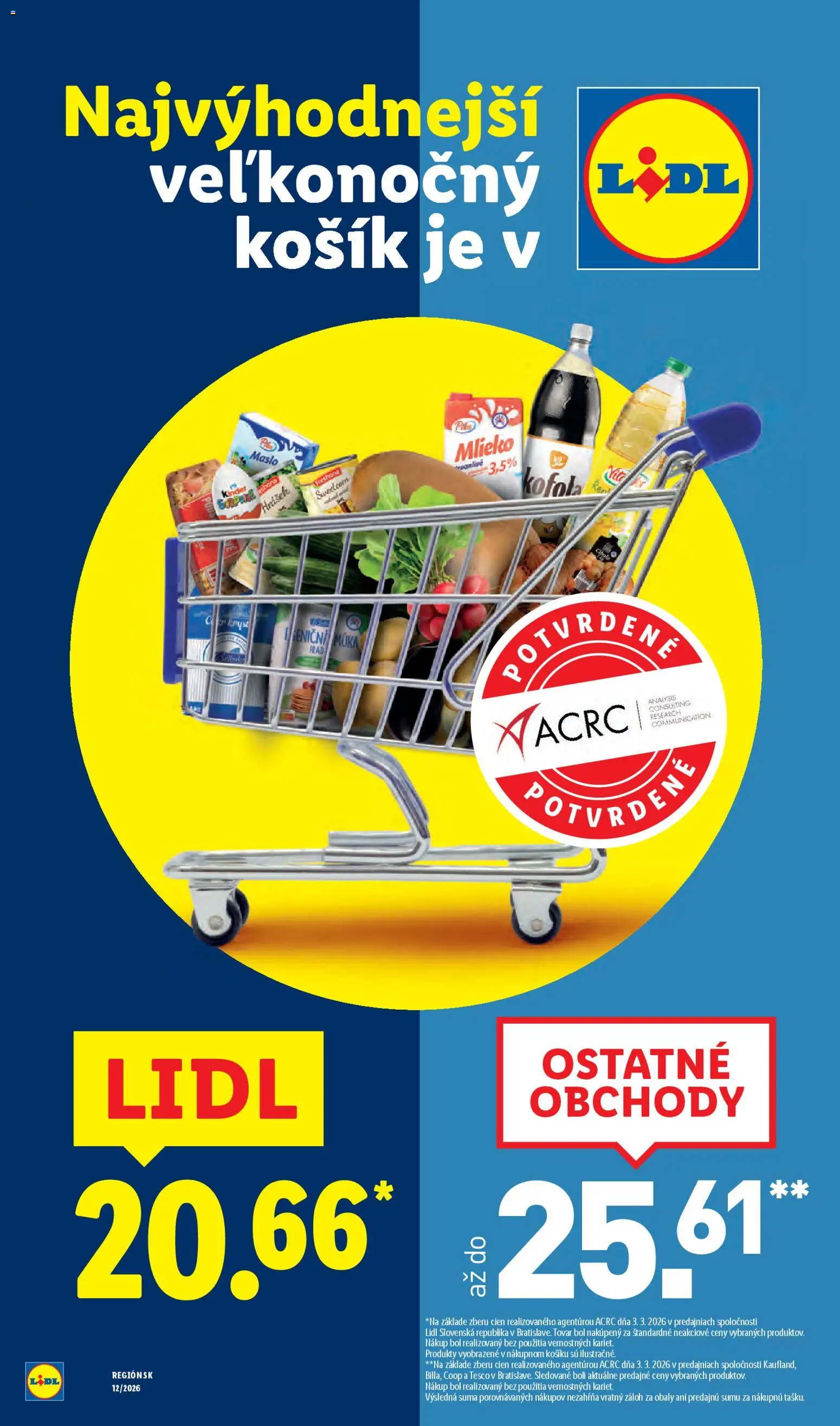 Nové Lidl akcie – leták je platný od 16.03.2026 | Strana: 6 | Produkty: Maslo, Mlieko, Kinder Surprise, Cola