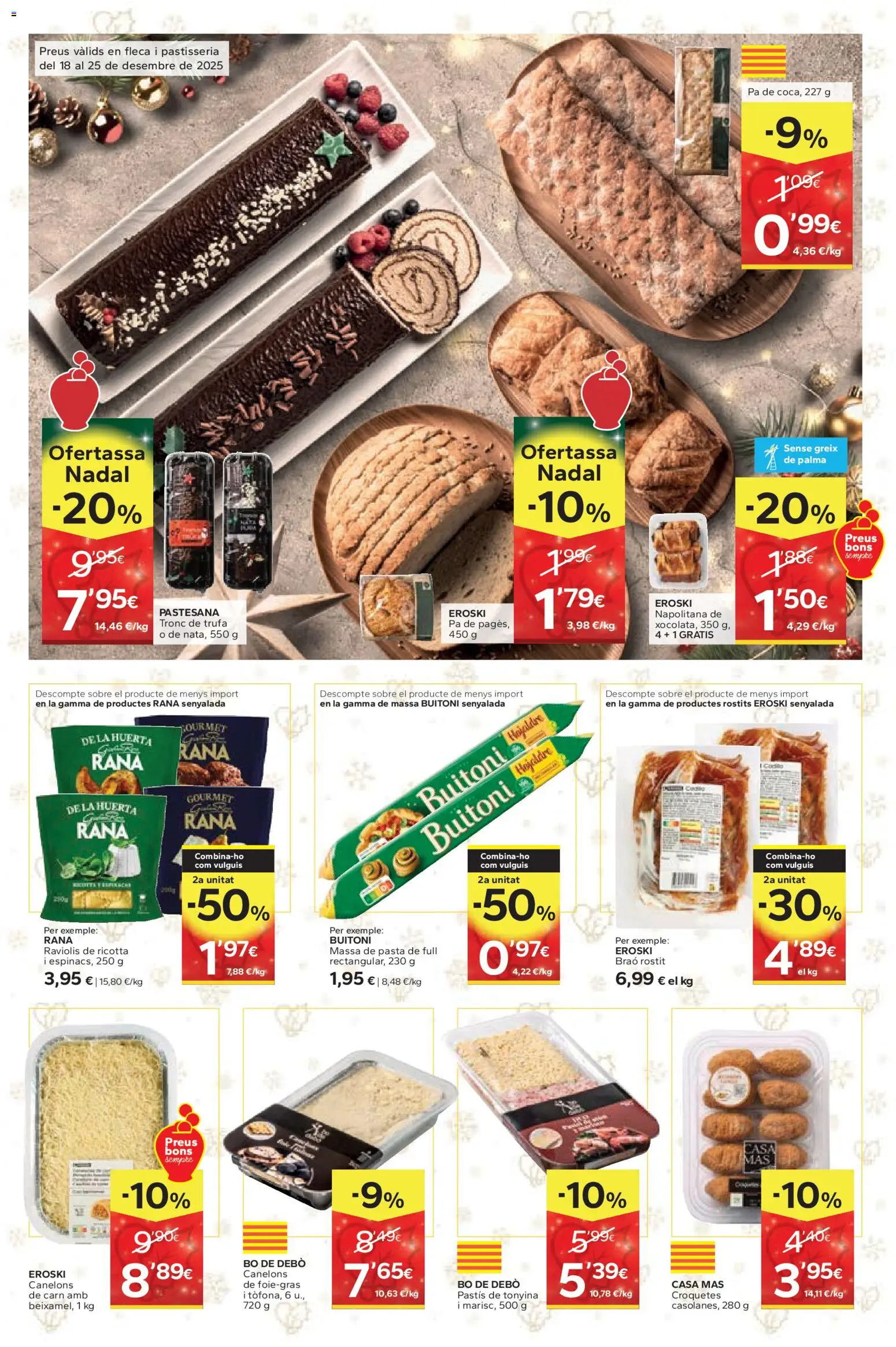 Caprabo folleto │ válido desde el 18.12.2025 | Página: 13 | Productos: Pasta