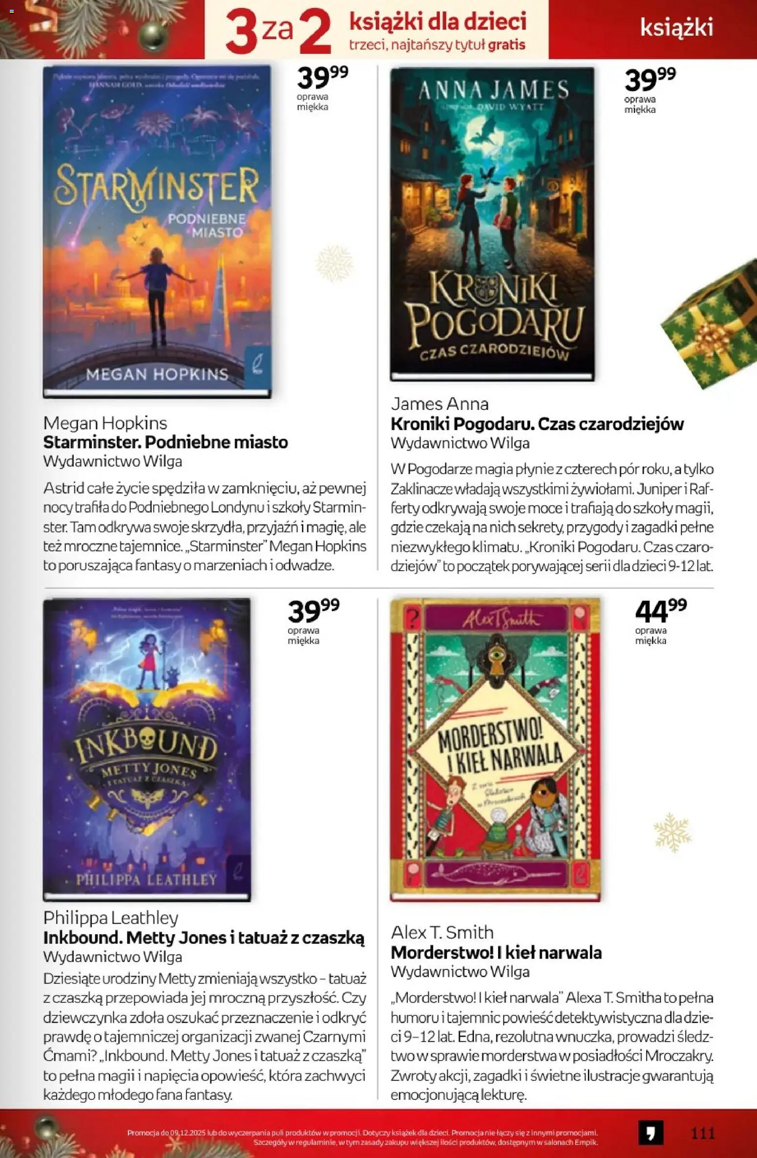 Empik promocje - Tom kultury Książki od 26.11.2025 | Strona: 111 | Produkty: Śledź, Por, Książki