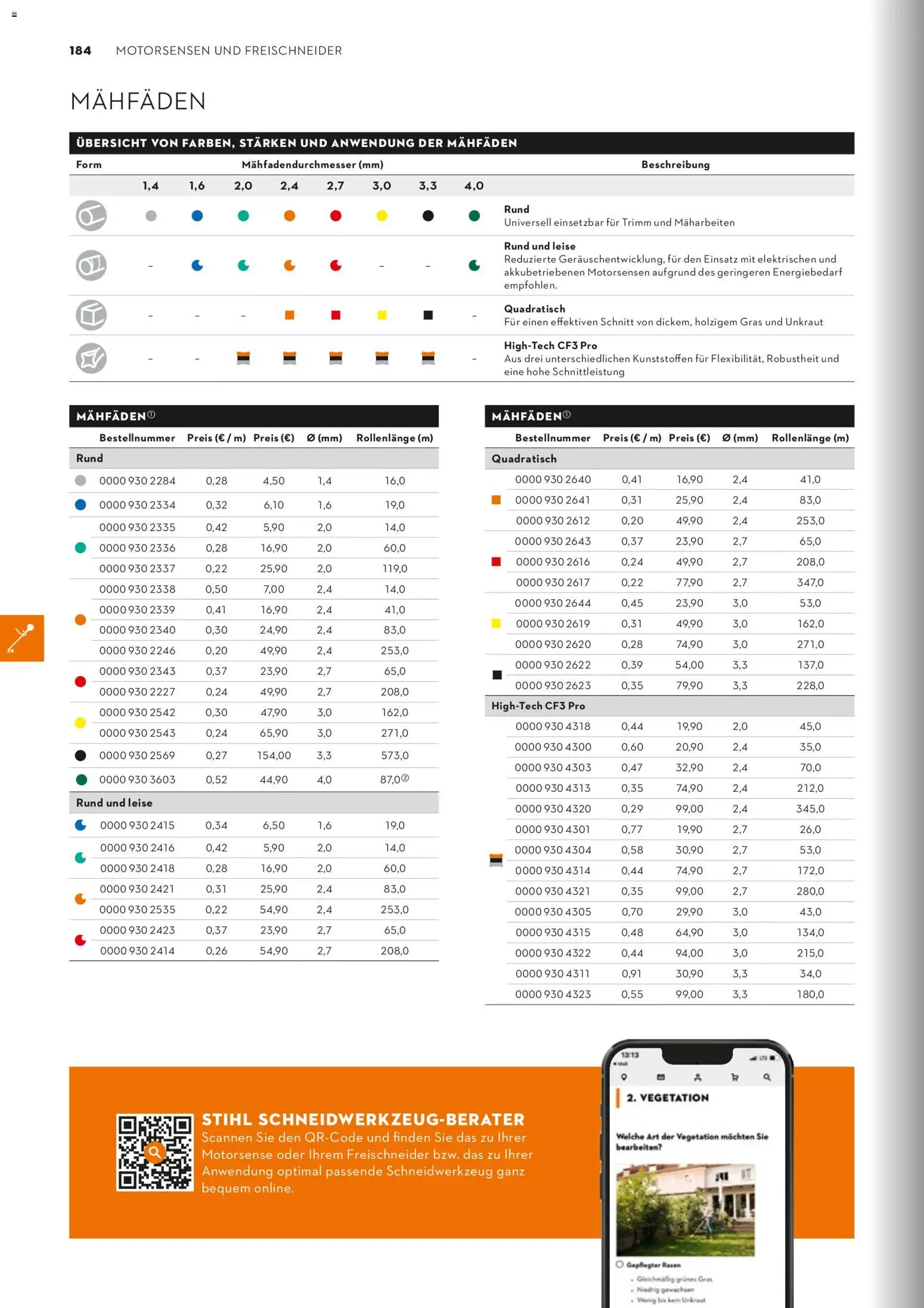 STIHL Katalog – gültig ab 01.01.2026 | Seite: 184
