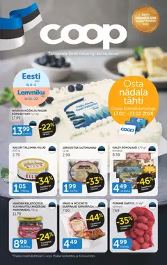 Coop kliendilehe eelvaade alates 17.02.2026