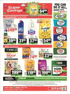 Spar specials catalogue – valid from 20.01.2026 | Page: 12 | Products: Data, Chicken, Washing powder, Cat food
