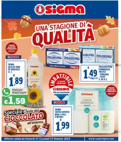 Anteprima del volantino Volantino SIGMA	 valido a partire dal 17.10.2025