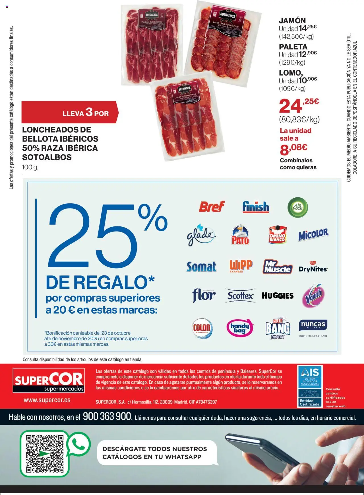 Supercor Canarias │ válido desde el 09.10.2025 | Página: 24 | Productos: Jamón