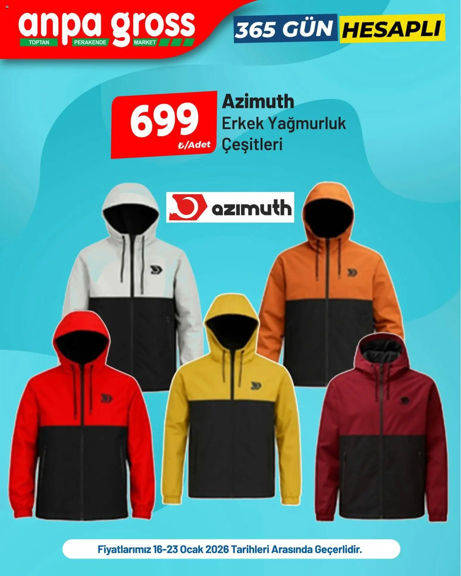 Anpa Gross İndirim Azimuth, Lee Cooper - 16.01.2026 tarihinden itibaren geçerlidir | Sayfa: 3 | Ürünler: Ocak