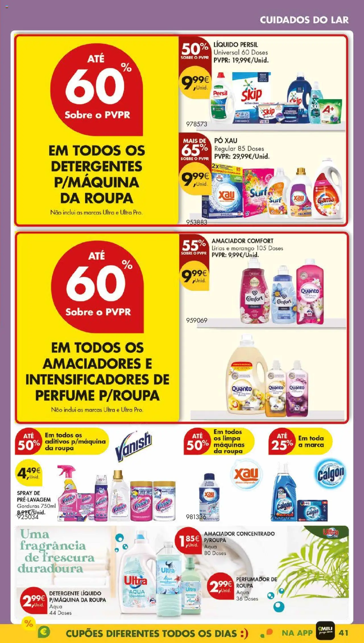Pingo Doce folheto │ válido de 12.08.2025 | Página: 49 | Produtos: Perfume, Fragrância, Pó, Persil