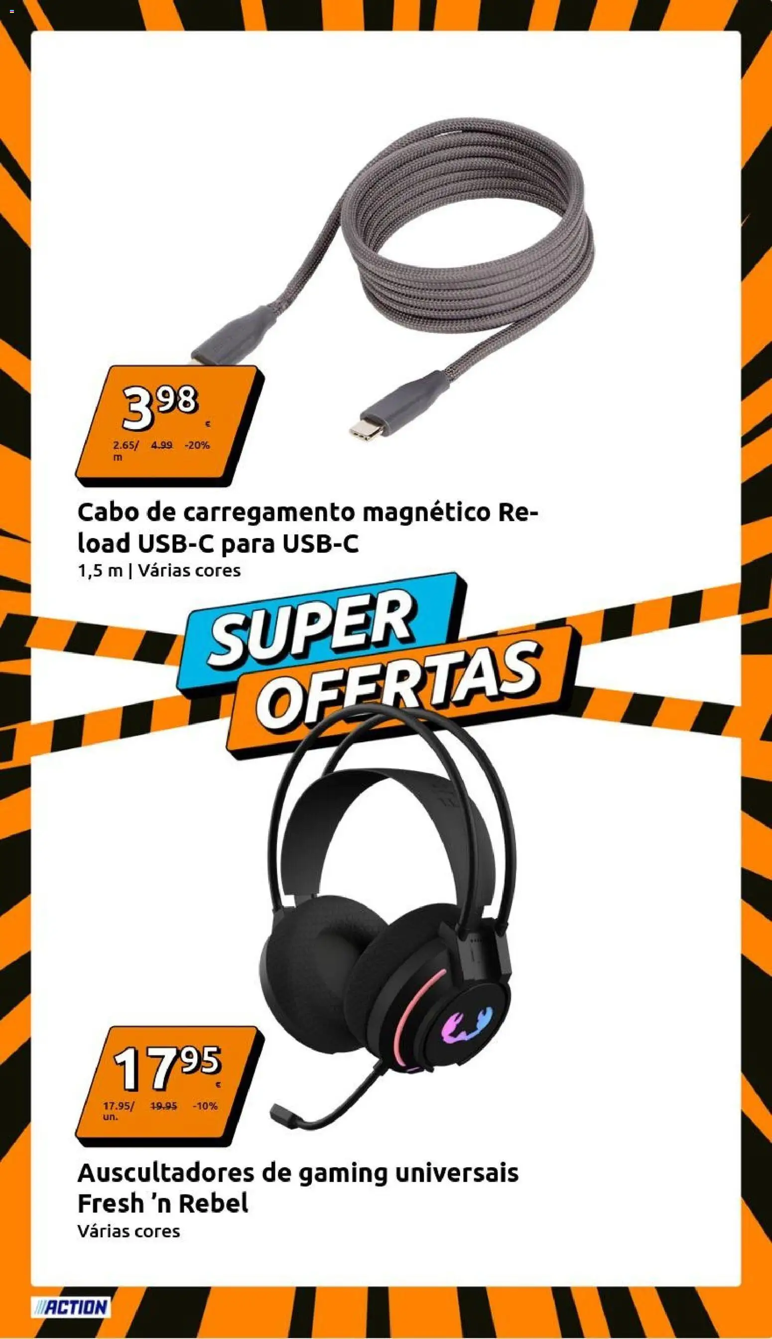 Action - Action PT week 48 2025 │ válido de 26.11.2025 | Página: 7 | Produtos: Cabo