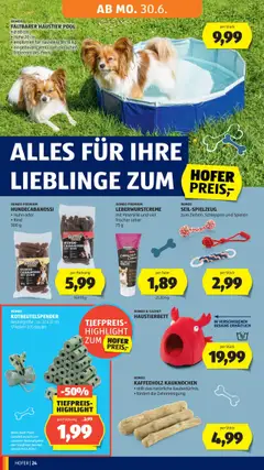 Hofer Flugblatt gültig ab 27.06.2025 | Seite: 28 | Produkte: Petersilie, Creme