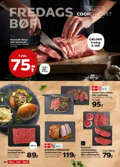 Kvickly tilbudsavis – gyldig fra 12.09.2025 | Side: 10 | Produkter: Oksekød, Entrecote, Hamburgerryg
