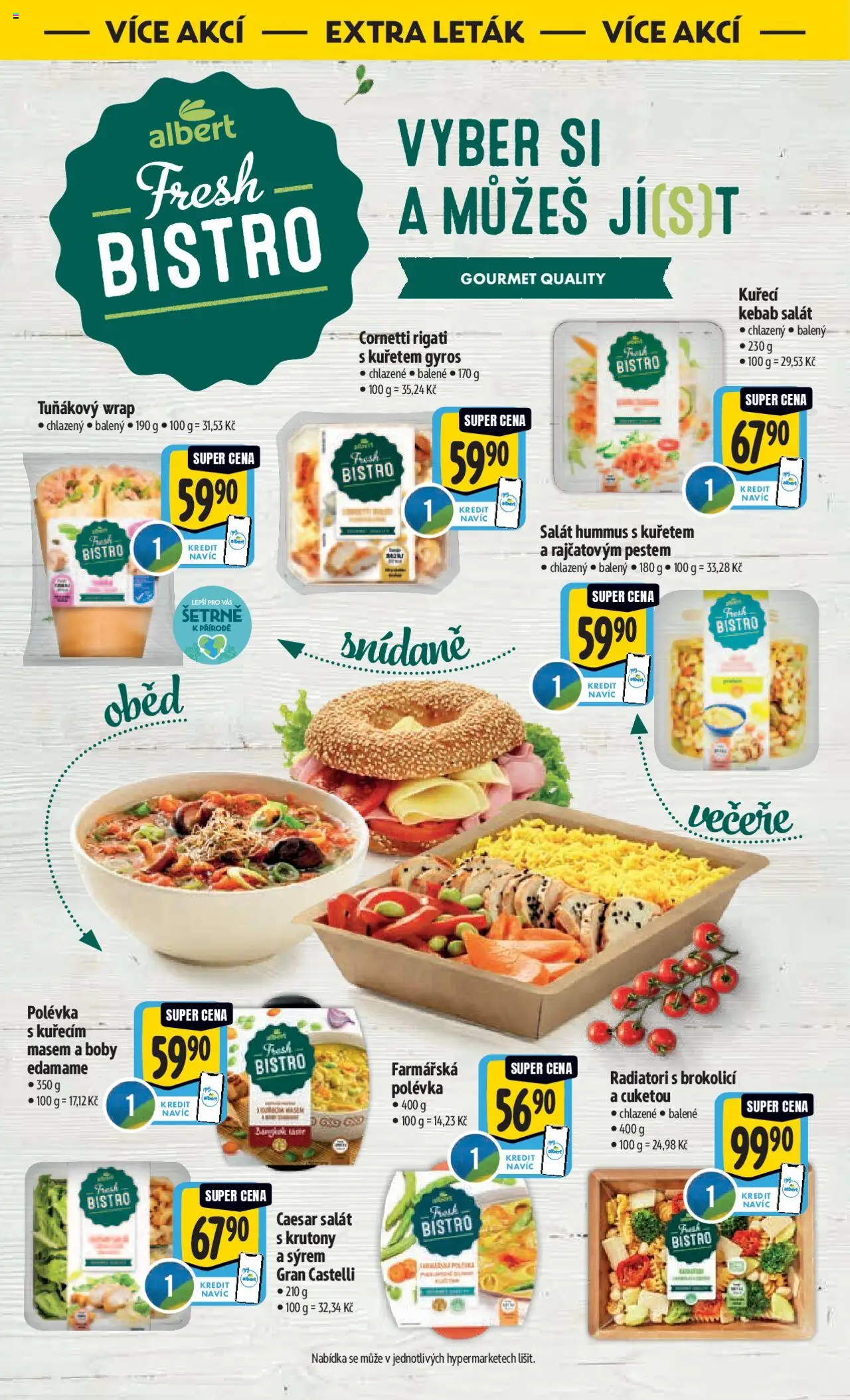 Albert leták - Hypermarket od 10.09.2025 | Strana: 48 | Produkty: Hummus, Gourmet, Gyros, Salát