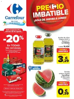 Vista previa Carrefour folleto válido desde el 21.08.2025