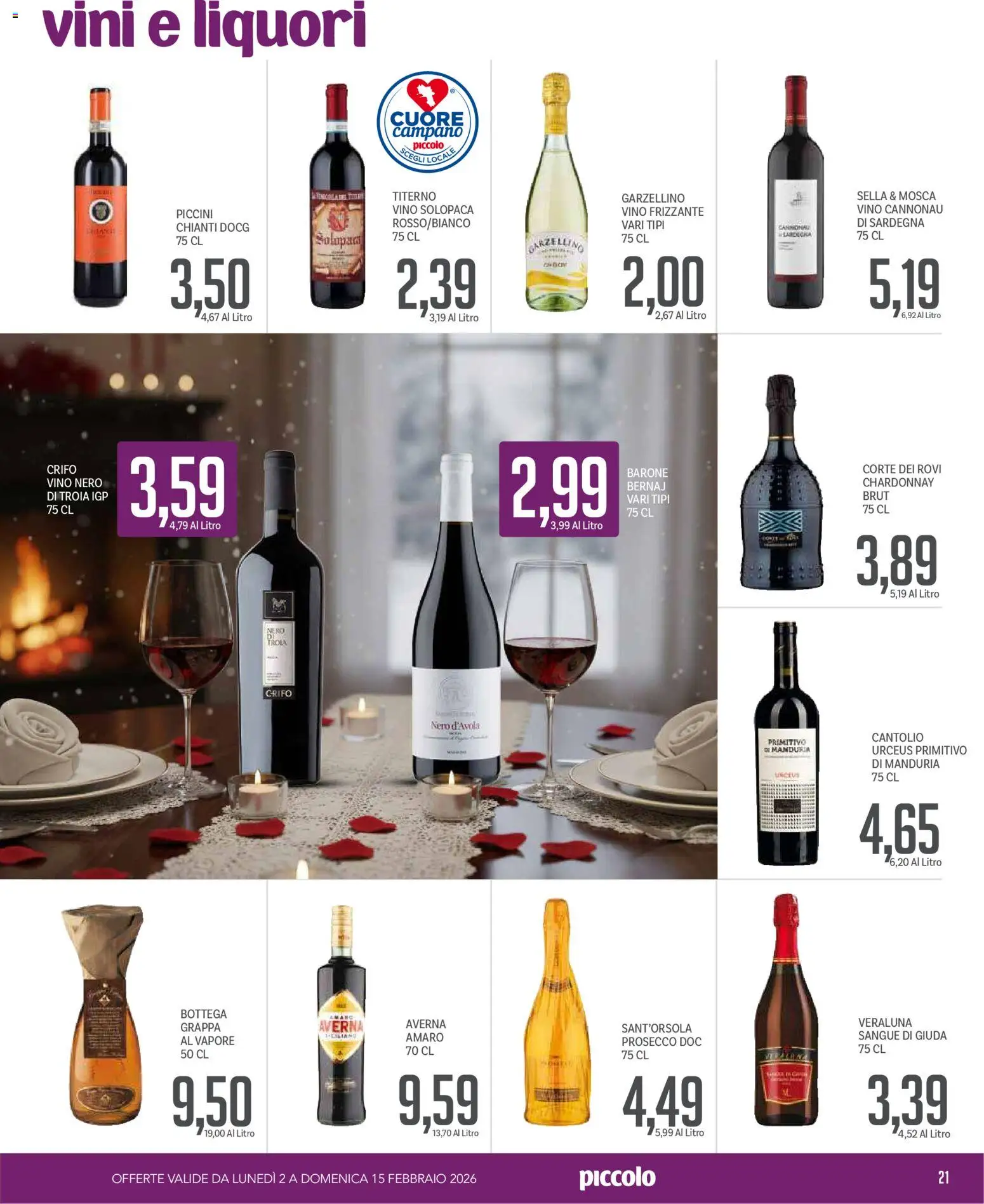 Volantino Piccolo del 02.02.2026 | Pagina: 21