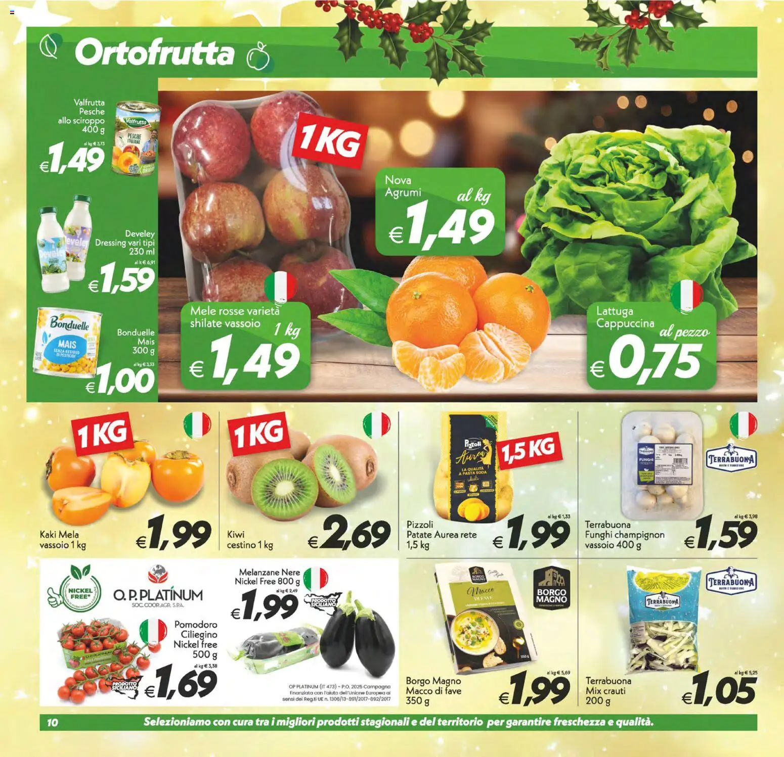Volantino SuperConveniente del 05.12.2025 | Pagina: 10 | Prodotti: Kiwi, Patate, Pasta, Agrumi