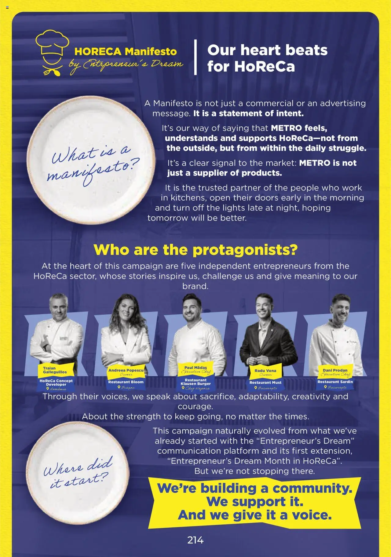 Noul catalog Metro – valabil de la 23.09.2025 | Pagină: 214 | Produse: Burger