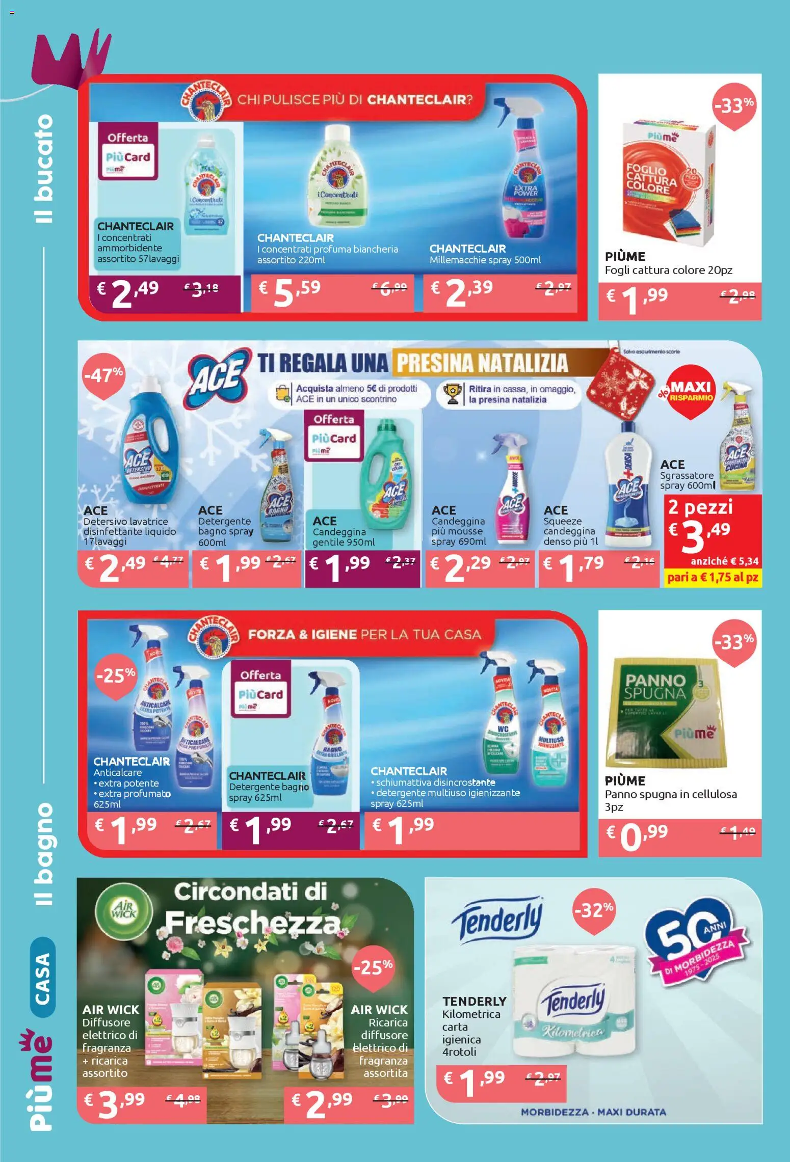 Volantino IperSoap del 15.12.2025 | Pagina: 2 | Prodotti: Detergente, Candeggina, Lavatrice, Bagno