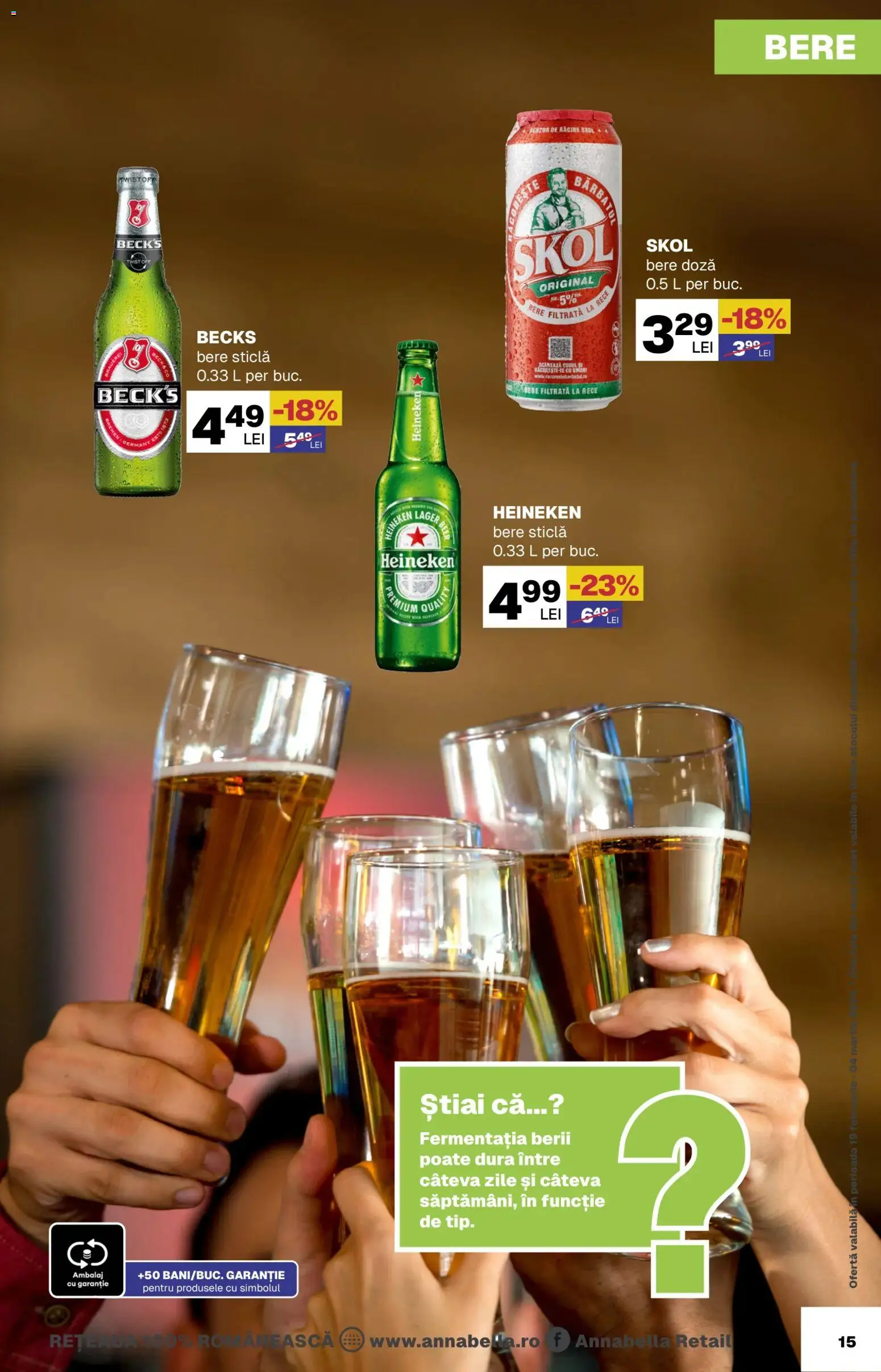 Noul catalog Annabella – valabil de la 19.02.2026 | Pagină: 15 | Produse: Bere