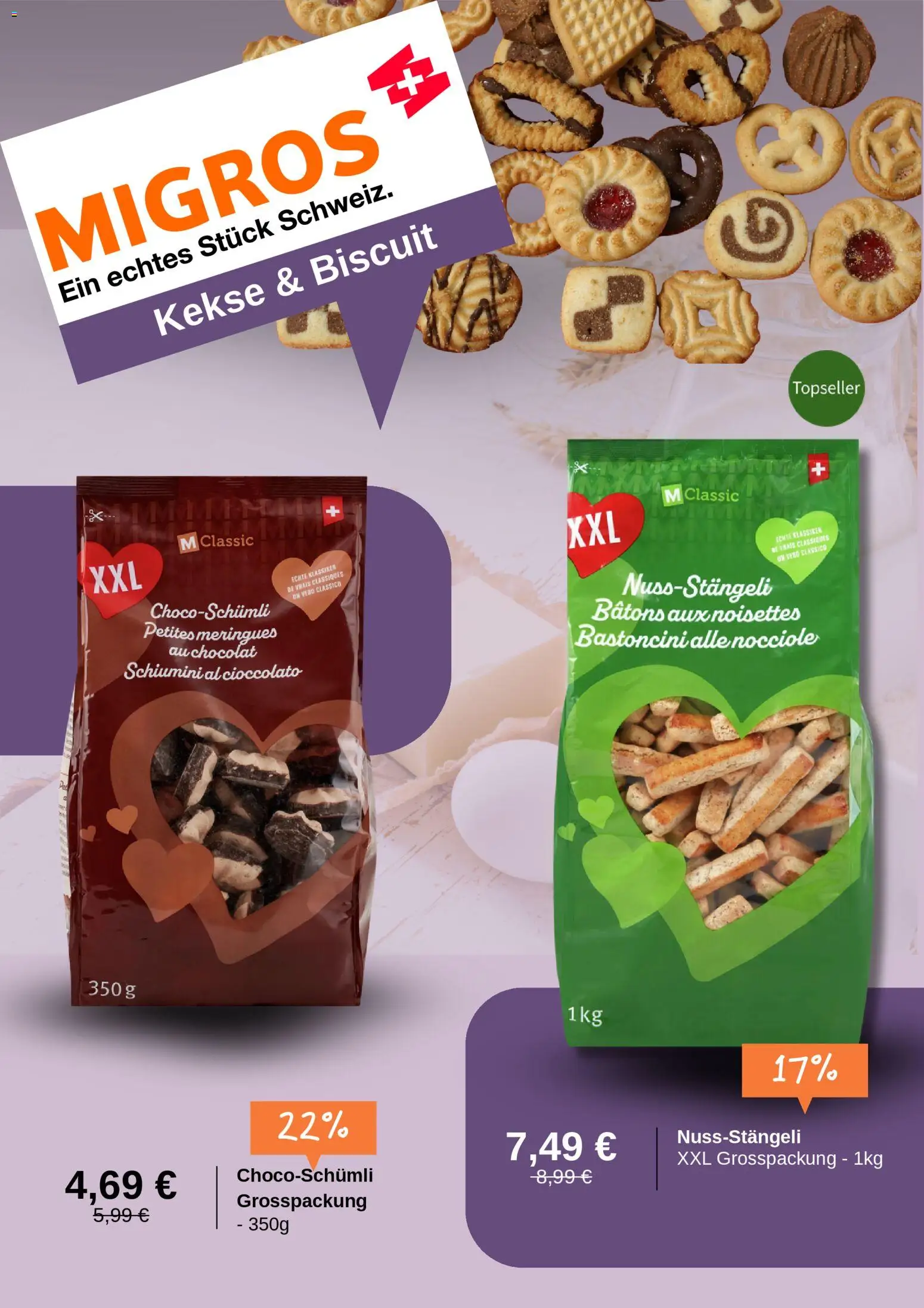 Migros Prospekt 	 – gültig ab 17.02.2026 | Seite: 4 | Produkte: Kekse