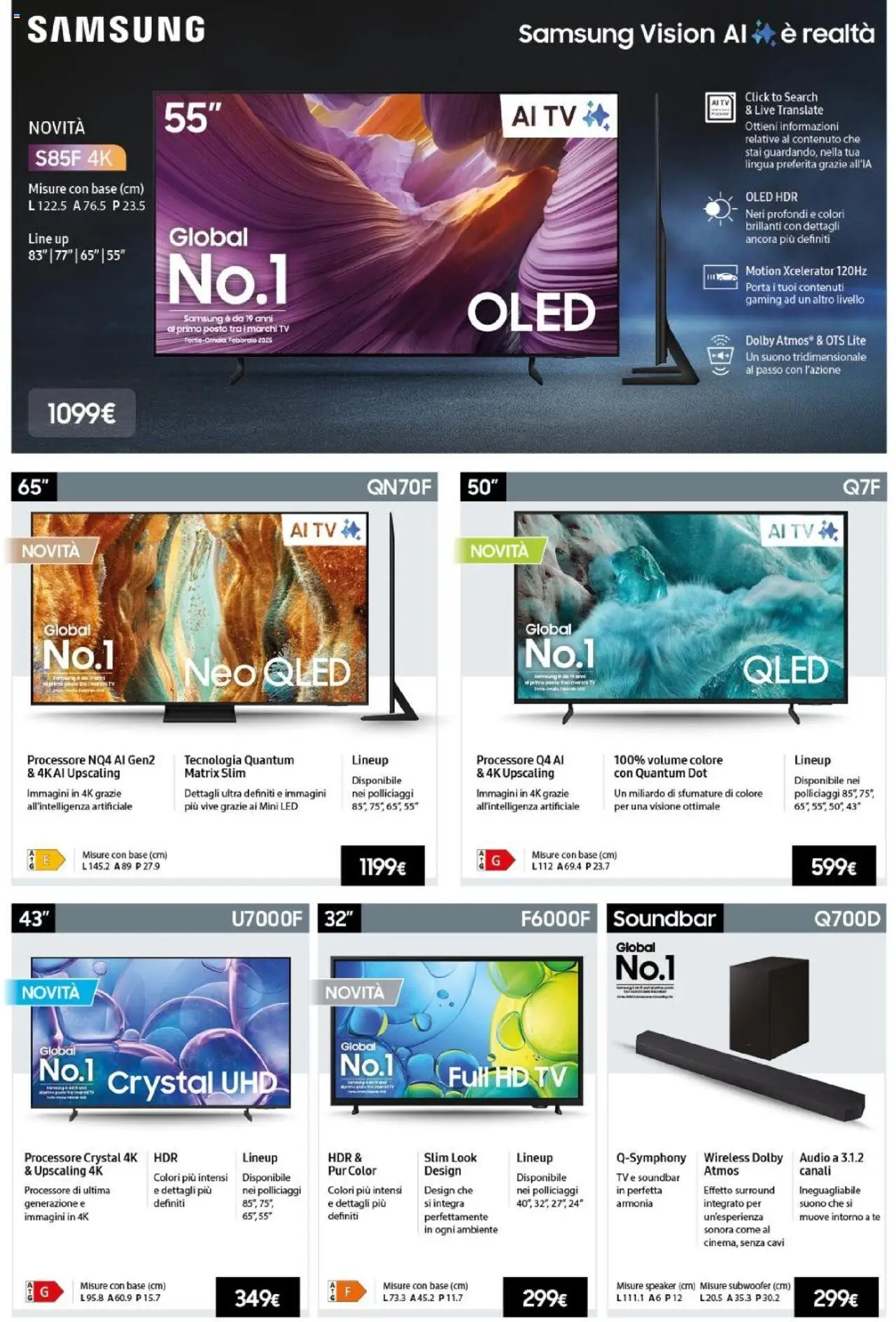 Volantino Expert del 31.07.2025 | Pagina: 30 | Prodotti: Soundbar, TV, Audio, Samsung