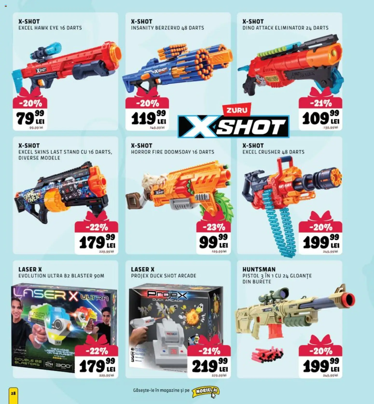 Noul catalog Noriel – valabil de la 17.11.2025 | Pagină: 28 | Produse: Burete