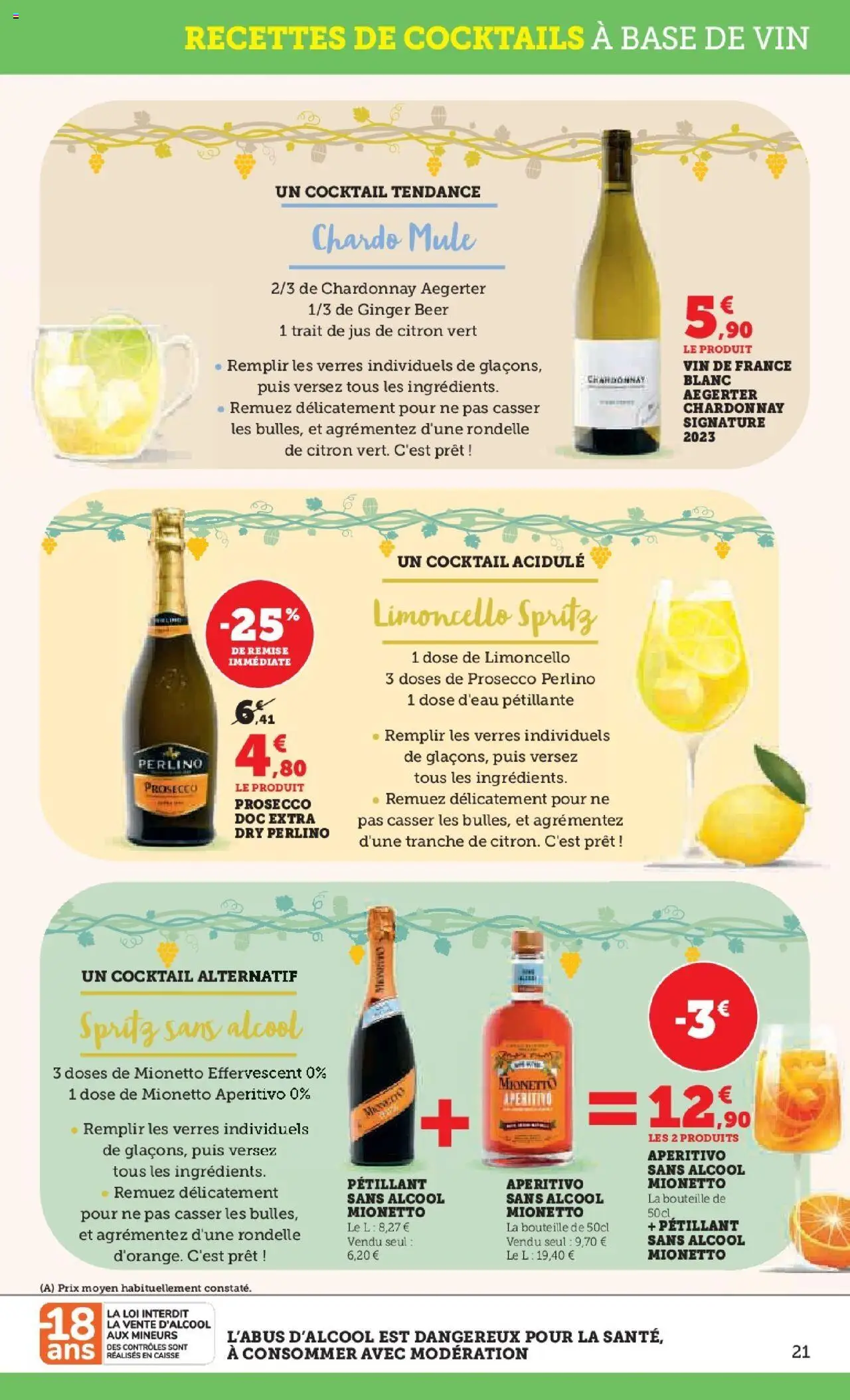  | Page: 21 | Produits: Alcool, Citron vert, Base, Limoncello