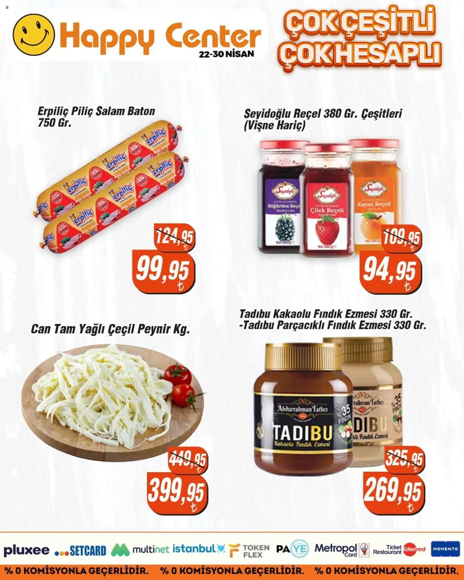 Happy Center Katalog - 22.04.2026 tarihinden itibaren geçerlidir | Sayfa: 11 | Ürünler: Salam, Fındık, Kayısı, Böğürtlen
