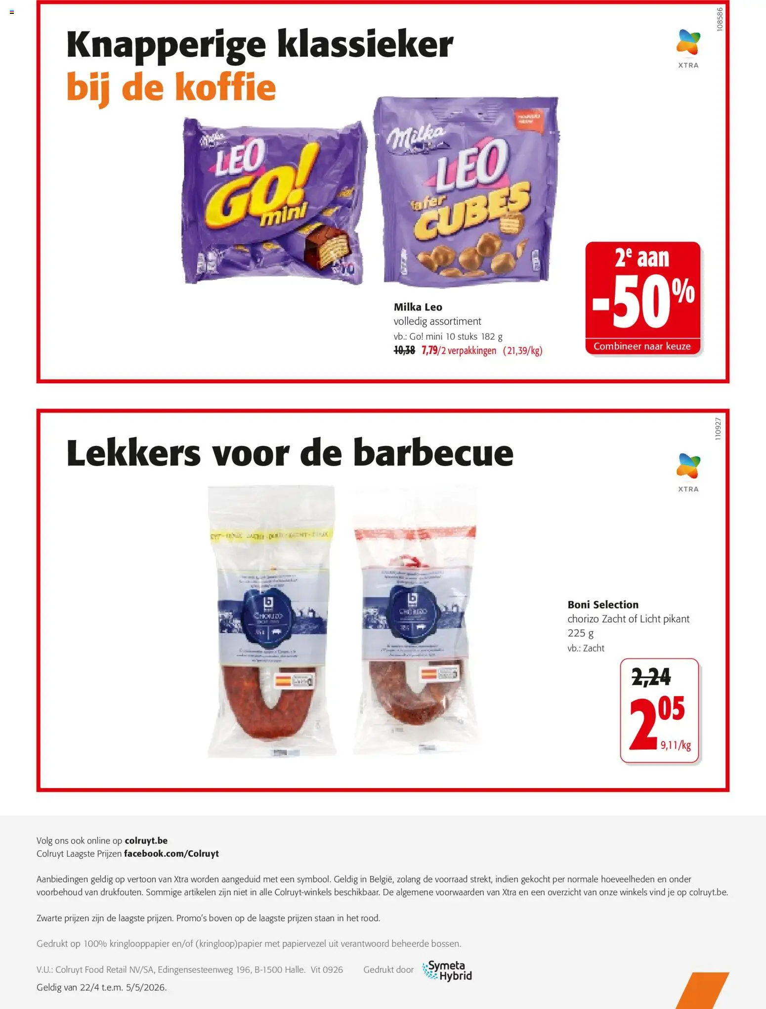 {H1} | Pagina: 22 | Producten: Chorizo, Koffie