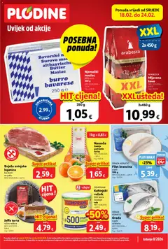 Plodine - Katalog - Pregled kataloga iz trgovine Plodine, vrijedi od 18.02.2026