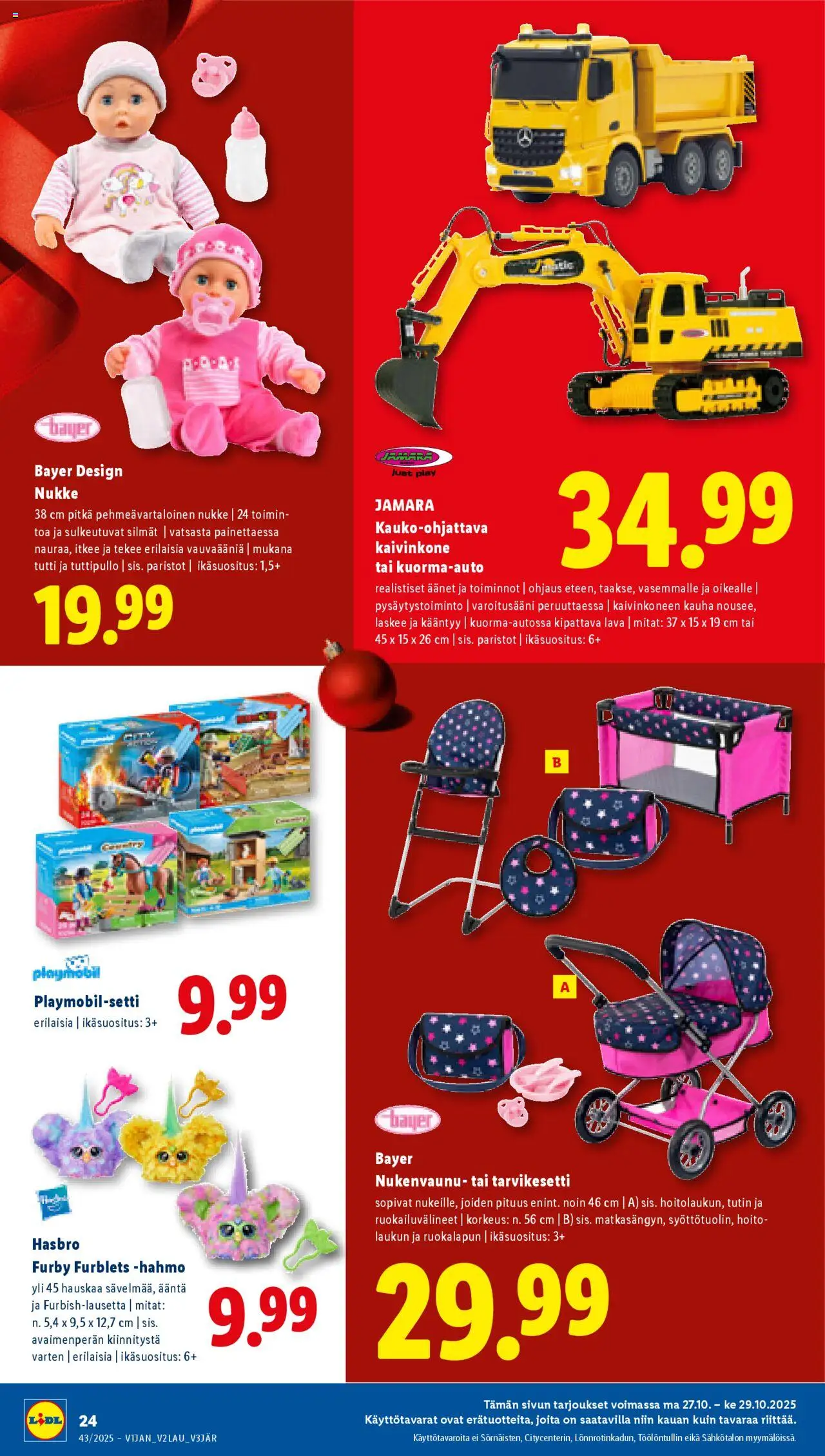 Lidl tarjoukset – voimassa 23.10.2025 alkaen | Sivu: 30 | Tuotteet: Paristot, Tutti, Tuttipullo