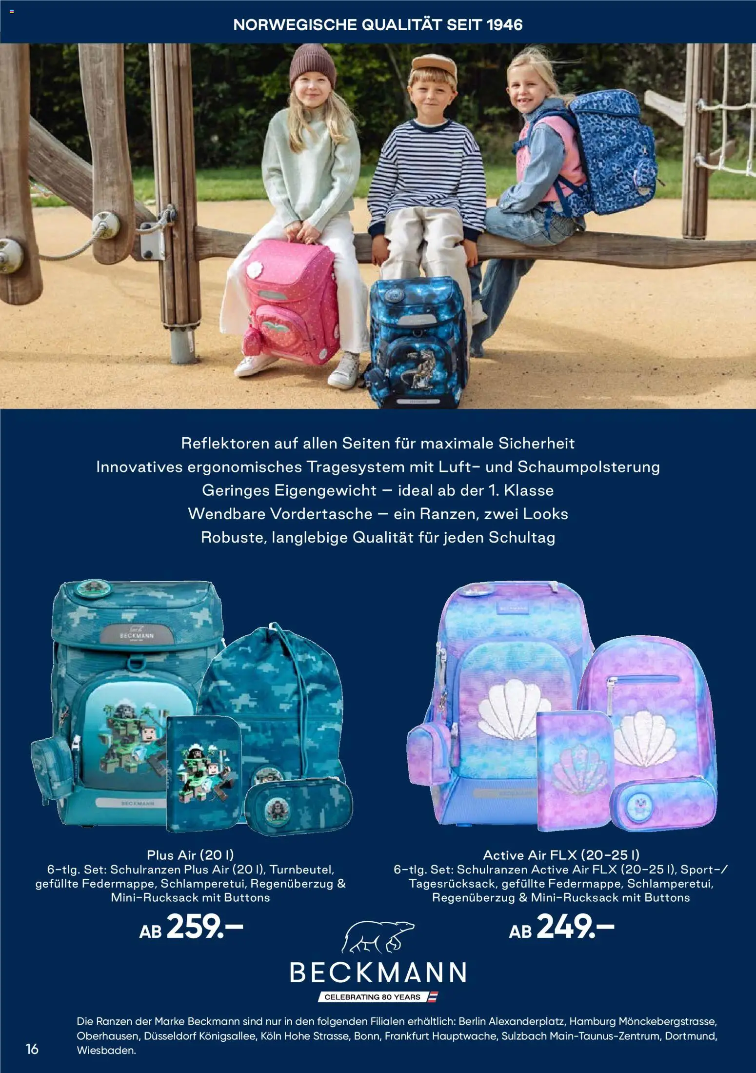 Galeria Karstadt Kaufhof Prospekt Schulranzen  	 – gültig ab 02.03.2026 | Seite: 16