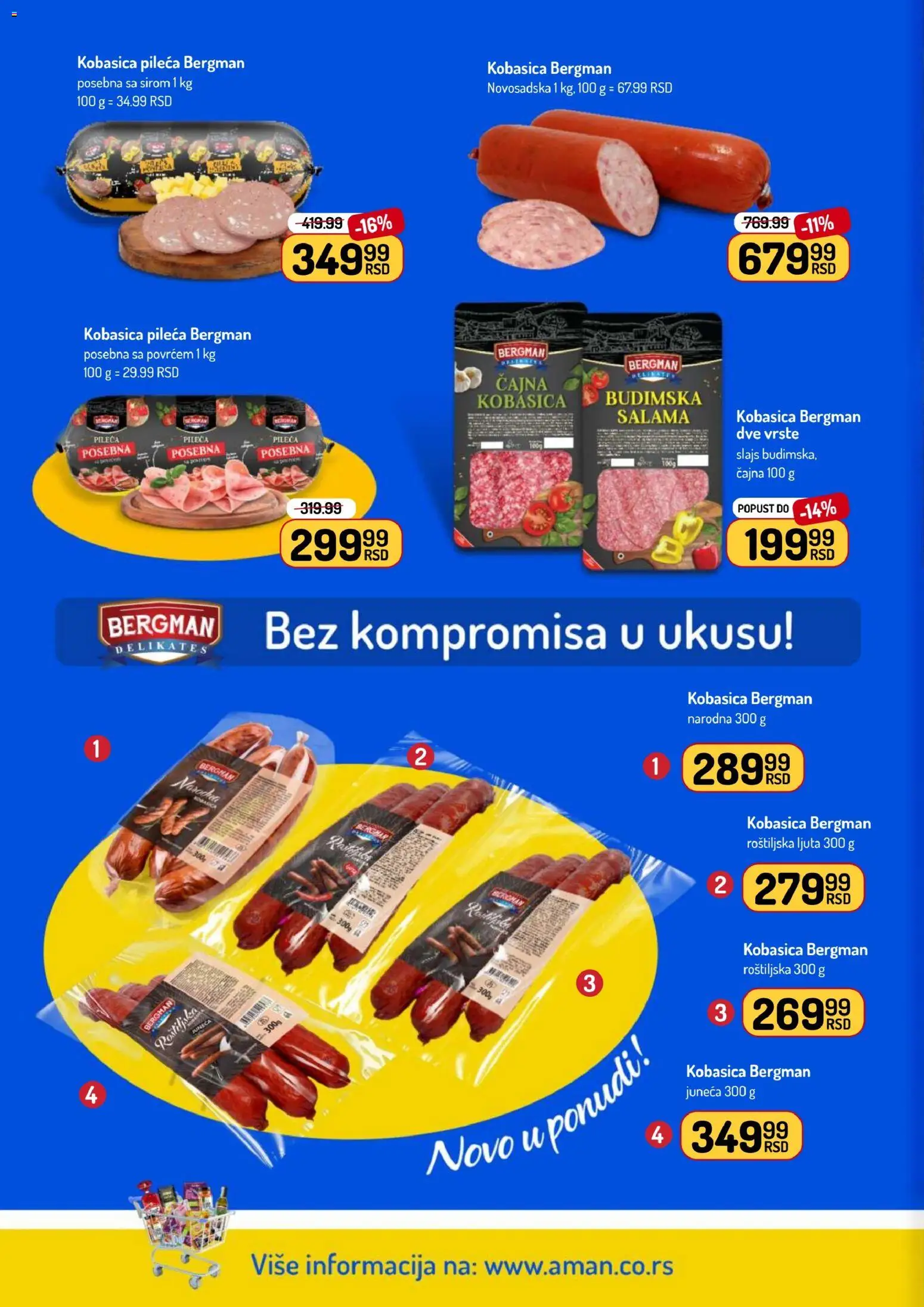 Aman katalog - važi od 16.03.2026 | Strana: 6 | Proizvode: Salama, Kobasica