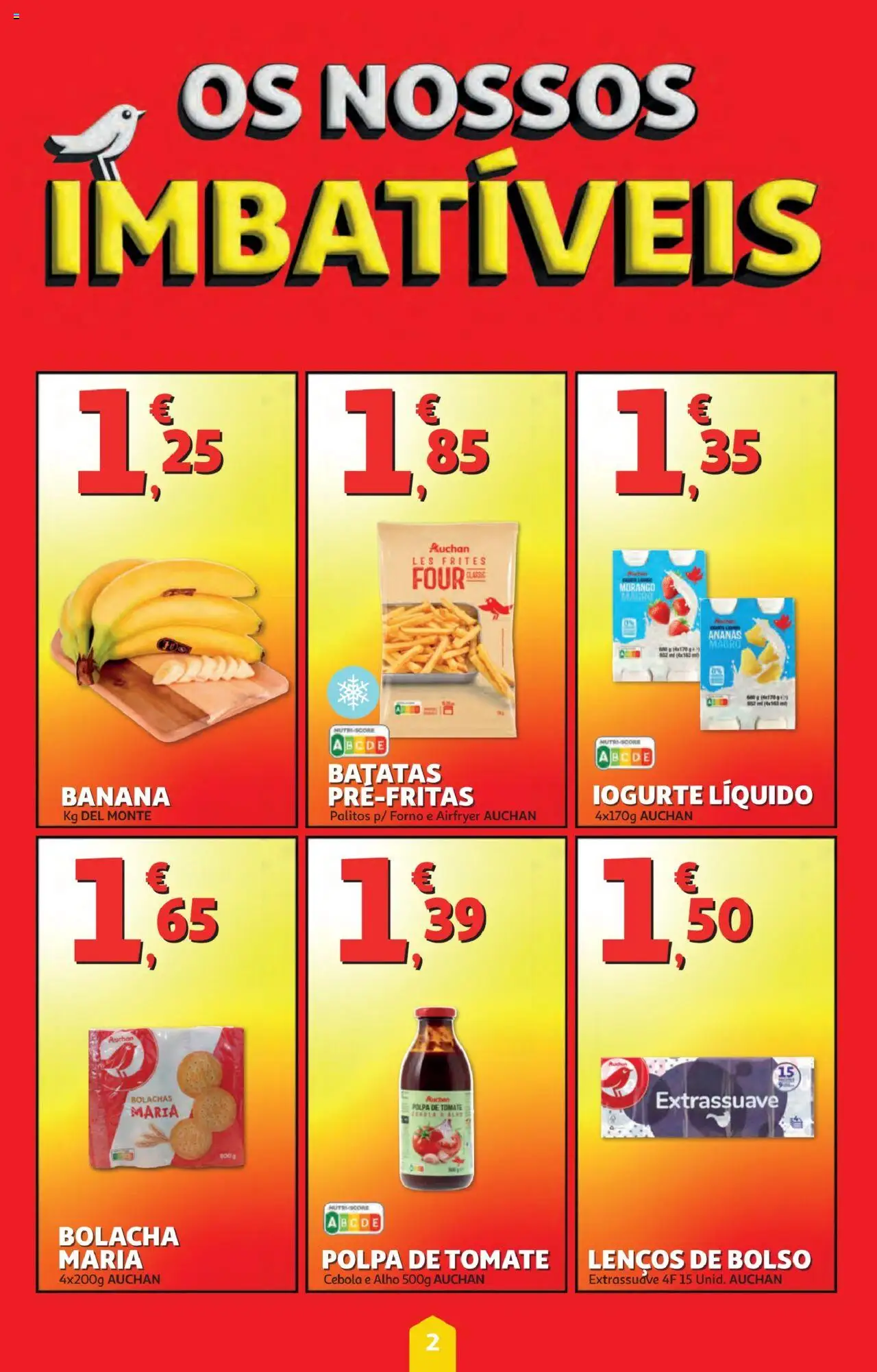 Minipreço folheto │ válido de 11.09.2025 | Página: 2 | Produtos: Forno, Bolachas, Cebola, Iogurte liquido