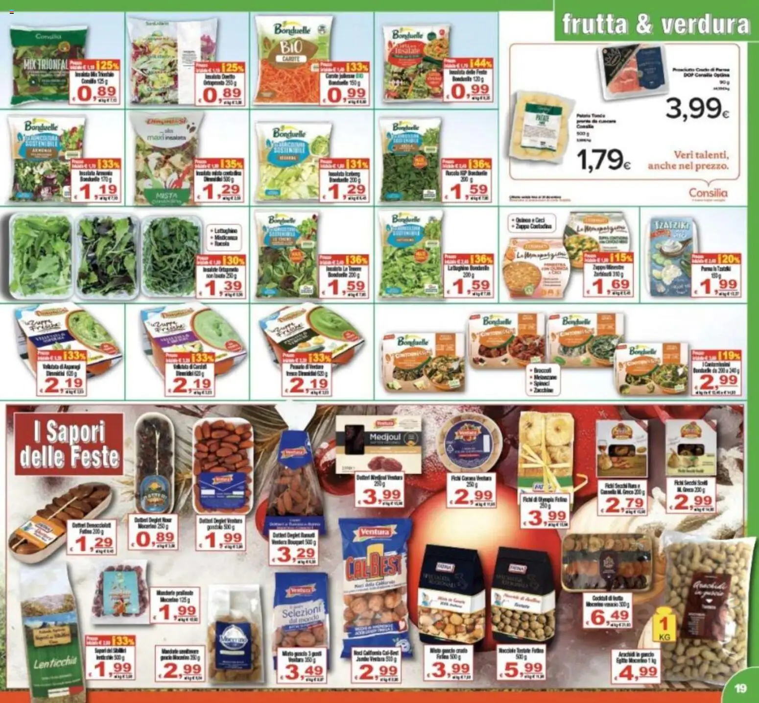Volantino CTS del 16.12.2025 | Pagina: 19 | Prodotti: Ceci, Frutta, Melanzane, Zucchine